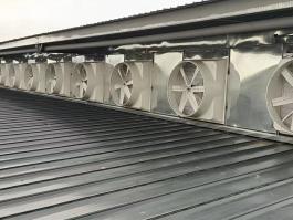 玻璃钢负压风机装置案例