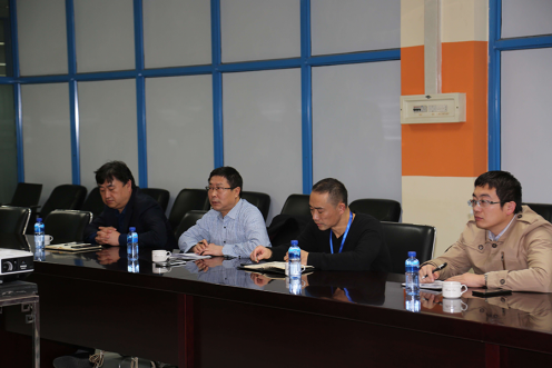 万名干手下基层烟台市国企一队到PA视讯软件公司调研座谈